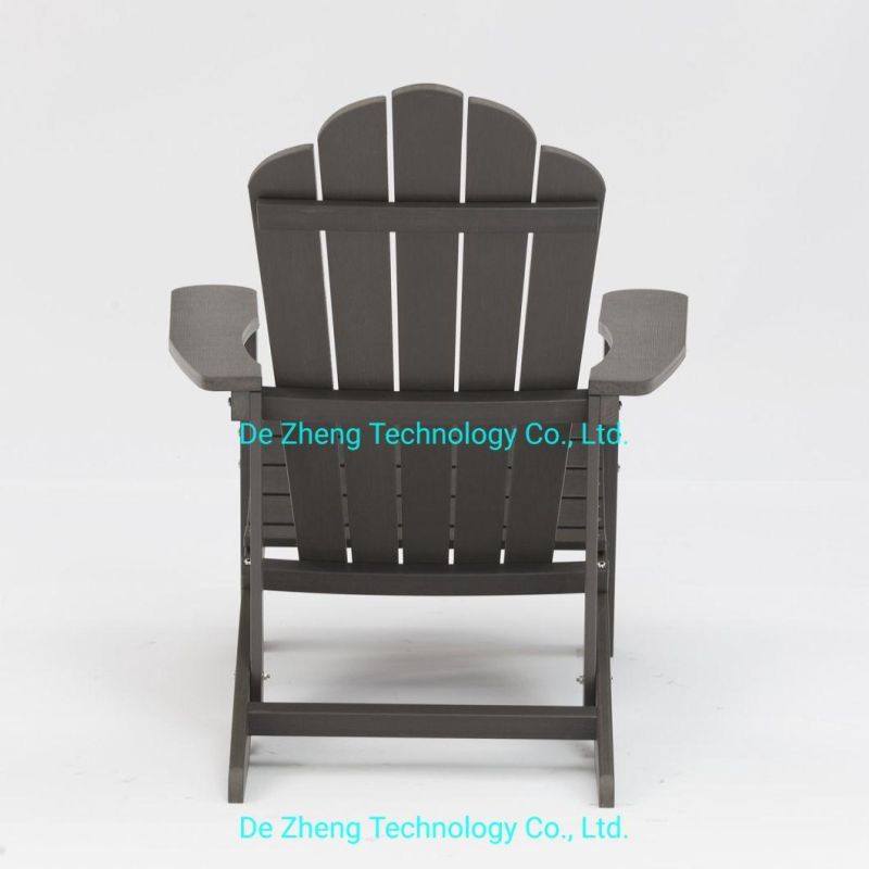 Outdoor Furniture Plastic Adirondack Chair Garden Chair Polywood Chair with Cup Holder