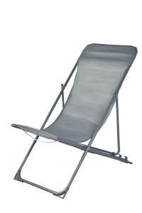 Outdoor Beach 3-Position Folded Chair Leisure Lying
