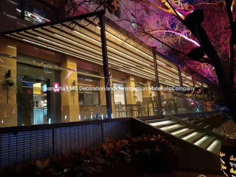 High Quality Folding Retractable Awning Roof for Decking