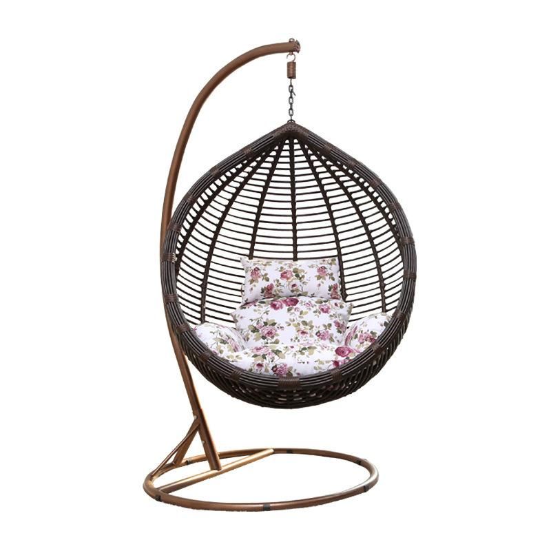 Stylish Confortable Customized Garden Indoor Rattan Hanging Egg Swing Chair