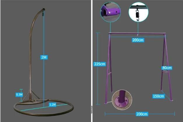 Color Changing Entertainment LED Patio Swings for Party Garden Shopping Mall