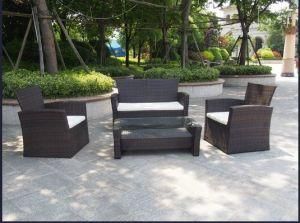 Outdoor Rattan Furniture Set of Modern Leisure Patio Garden Sofa