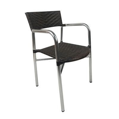 Weather Resistance Handwoven Leisure Hotel Restaurant PE Wicker Rattan Dining Outdoor Furniture
