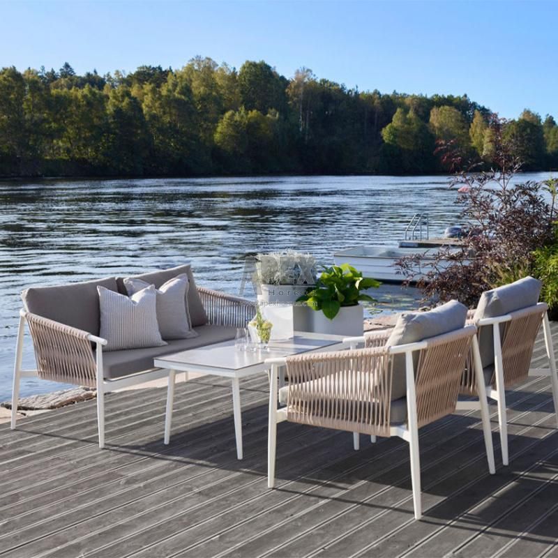 Outdoor Garden Patio Bistro Morden Home Balcony Sofa Furniture Set