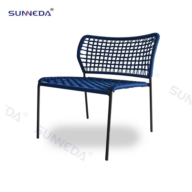 Outdoor UV Long Sofa with Rock Table Garden Furniture
