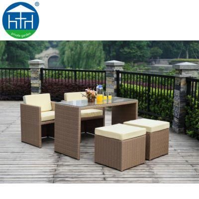 Royal Europe Dining Sets Space Saving Cube Rattan Outdoor Furniture