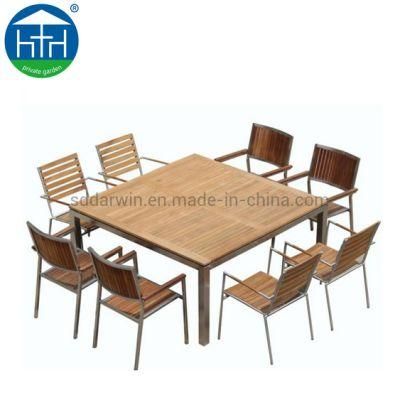 Outdoor Garden Patio Polywood Dining Set Outdoor Rattan Furniture