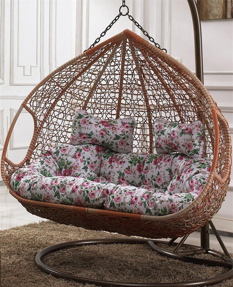 High Quality Outdoor Rattan Wicker Garden Hotel Hanging Swing Chair
