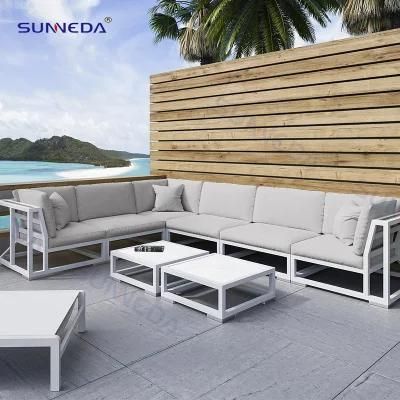 European Style Fashion Leisure Popular Sectional Hotel Restaurant Lawn Garden Sofa Set