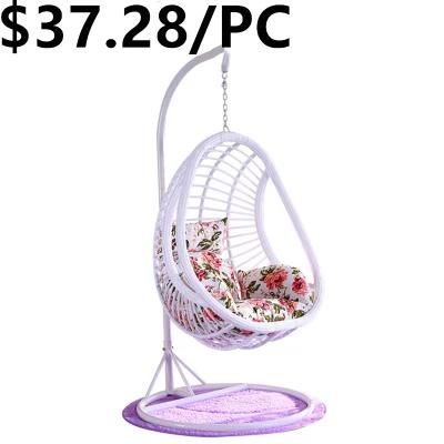 Hot Sale Outdoor Rattan Banquet Hanging Heart Home Furniture Shaped Egg Swing Chairs