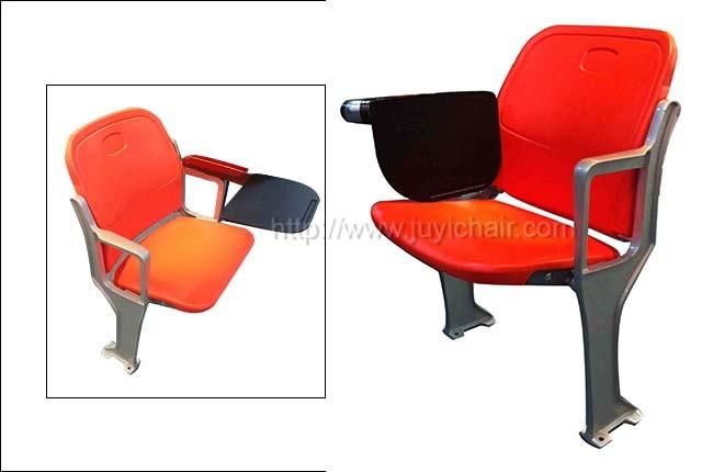 Blm-4351 Plastic Seats for Bus Sturdy Feet Relax Red Foldable Stadium Seat Cushion Aluminum Chair
