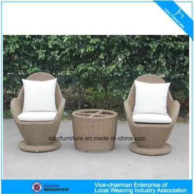 Unique Design Outdoor Furniture Rattan/Wicker Coffee Table and Chair