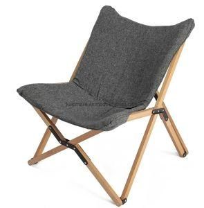Wood Portable Butterfly Chair