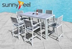 Patio PS Board Bar Table Dining Furniture Dining Set Bar Stool