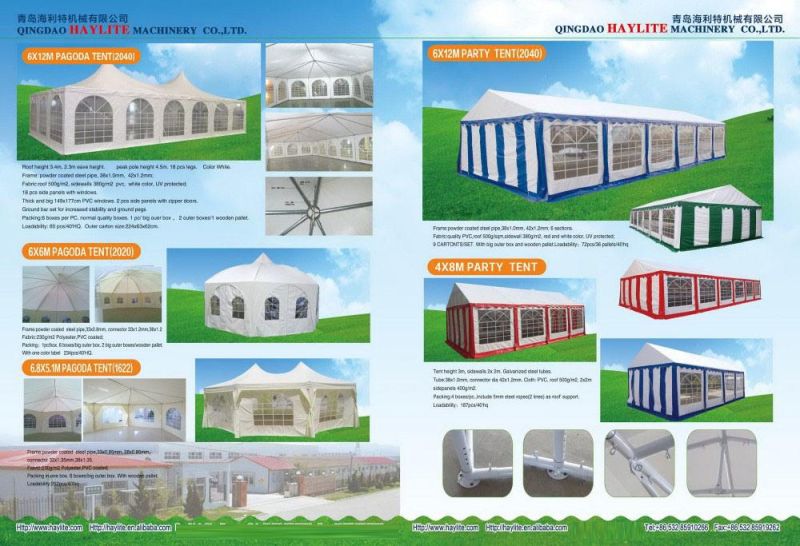3*6m Small PVC and PE Coating Party Tent on Sale