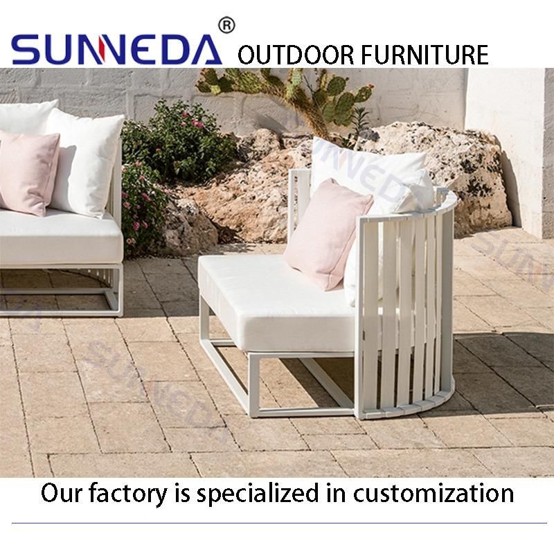 Alu Frame Outdoor Patio Garden Furniture Elegance Sofa Set