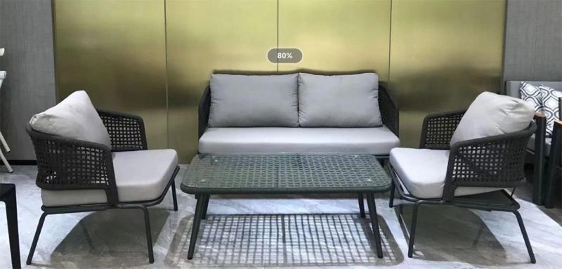 Hotel Luxury Furniture Set Outdoor Patio Waterproof Sofa for Sale
