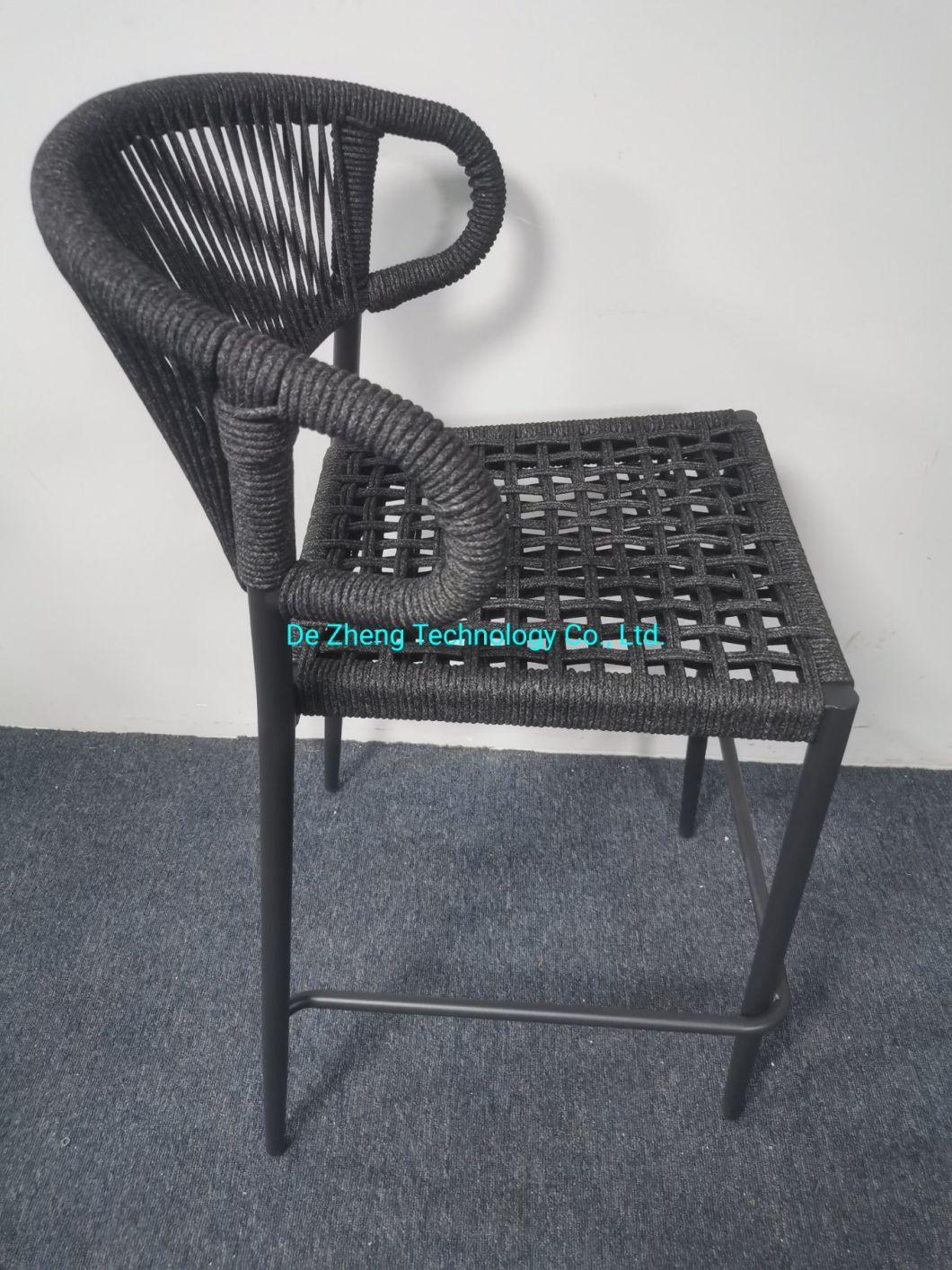 Made in China All Weather PE Rattan Patio Furniture Dining Outdoor Restaurant Bar Chairs